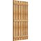 Ekena Millwork Spaced Board-n-Batten Shutters, Rough Sawn Western Red Cedar, 34 3/4W x 63H, PR RBS06S35X063RWR - alternate 4